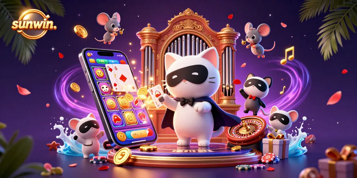 Experience exciting gameplay with sunwin. in a vibrant casino fantasy world featuring dynamic characters and slots.